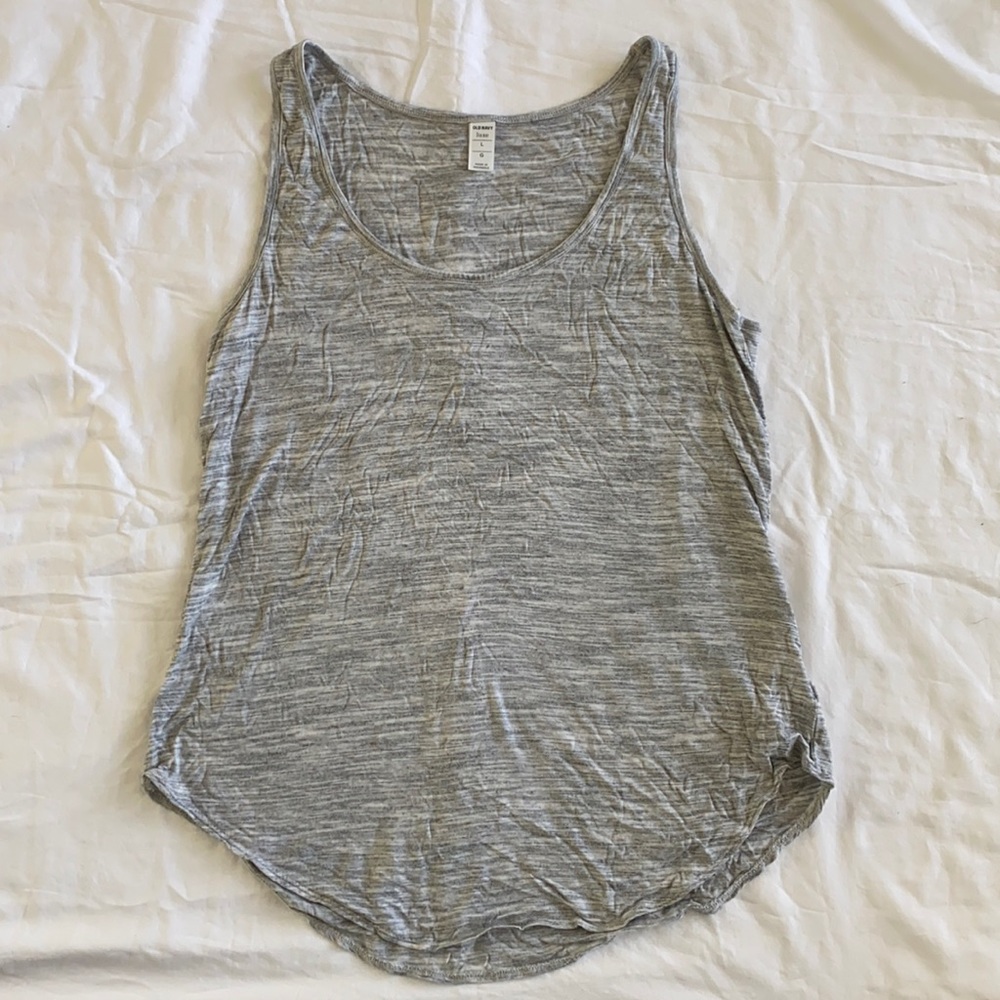 Grey Old Navy tank top